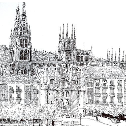 Vista de Burgos